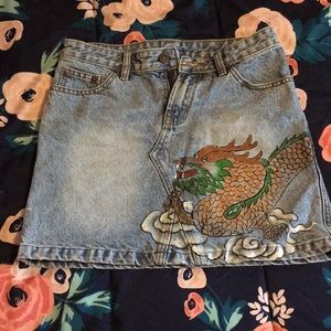 Jean Skirt